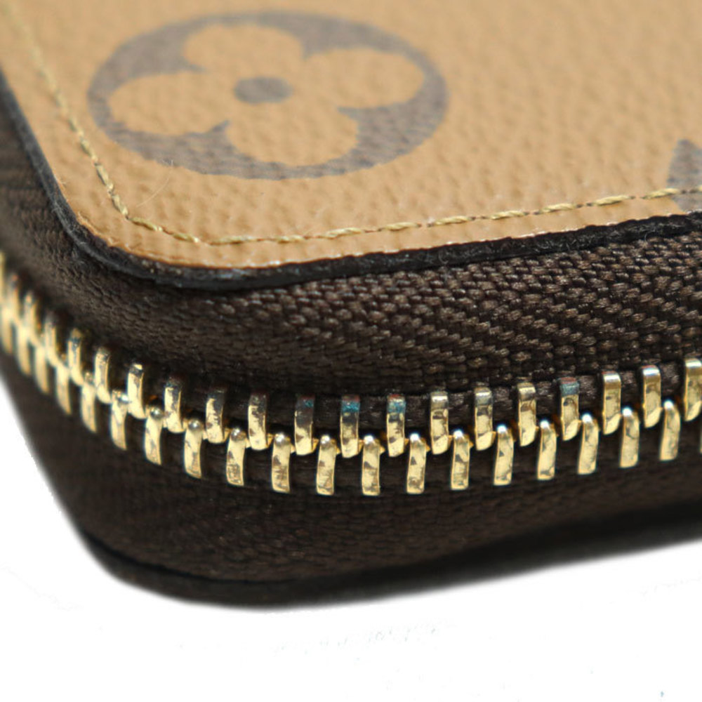 Louis Vuitton Long Monogram Brown Reverse Clemence Portefeuille Wallet - Picture 6 of 8